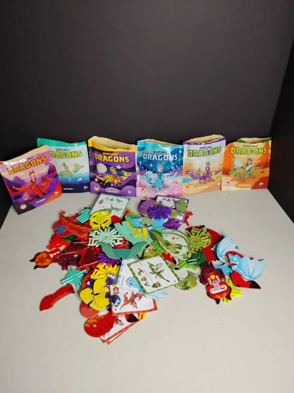 Wendy's Smartlinks Dragons Lot of 6 Toys 2020